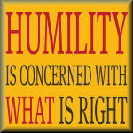 Humility Cures Worldliness Everytime