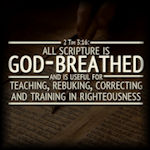  Scripture Is Inspired By God For Teaching